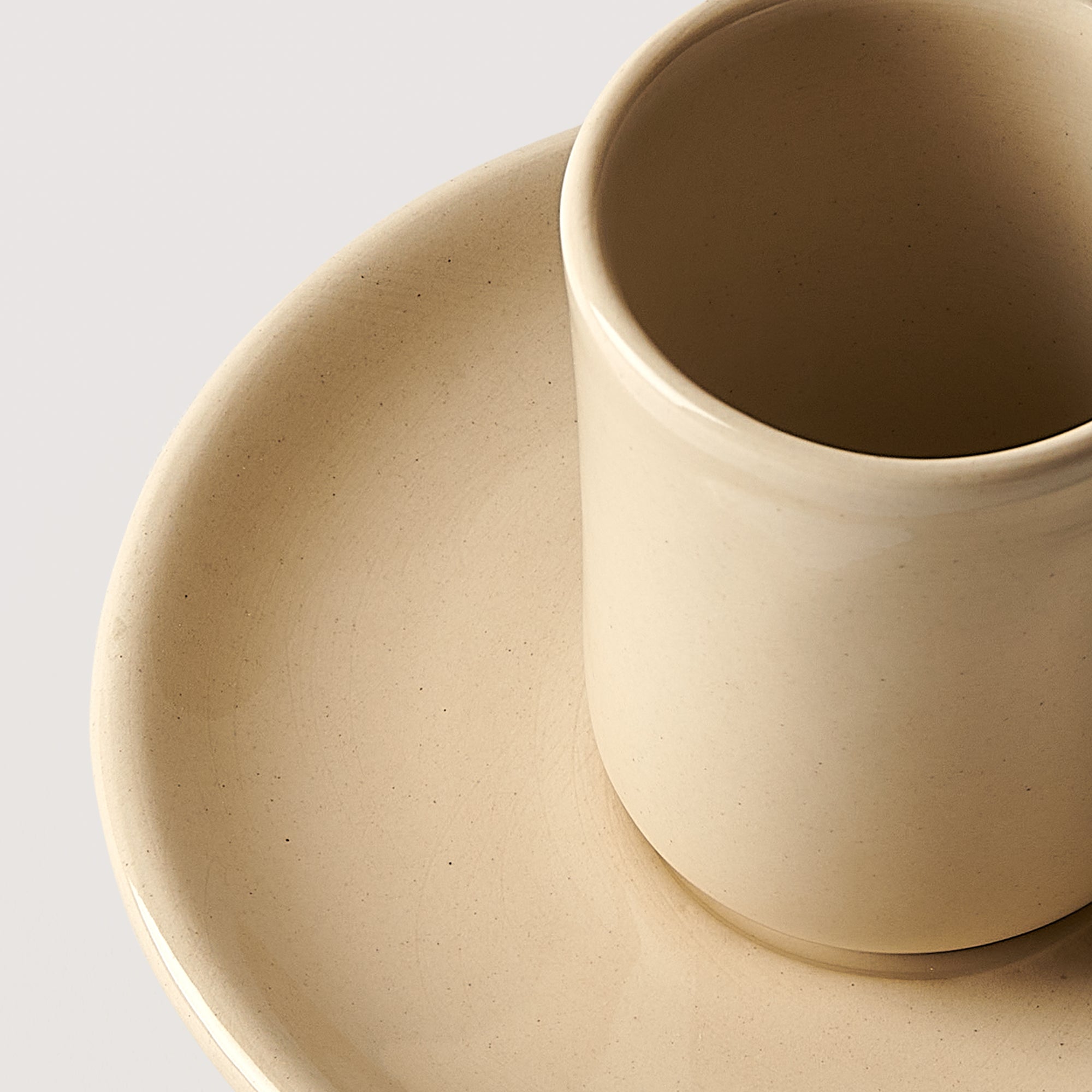 Bege Coffee cup stoneware