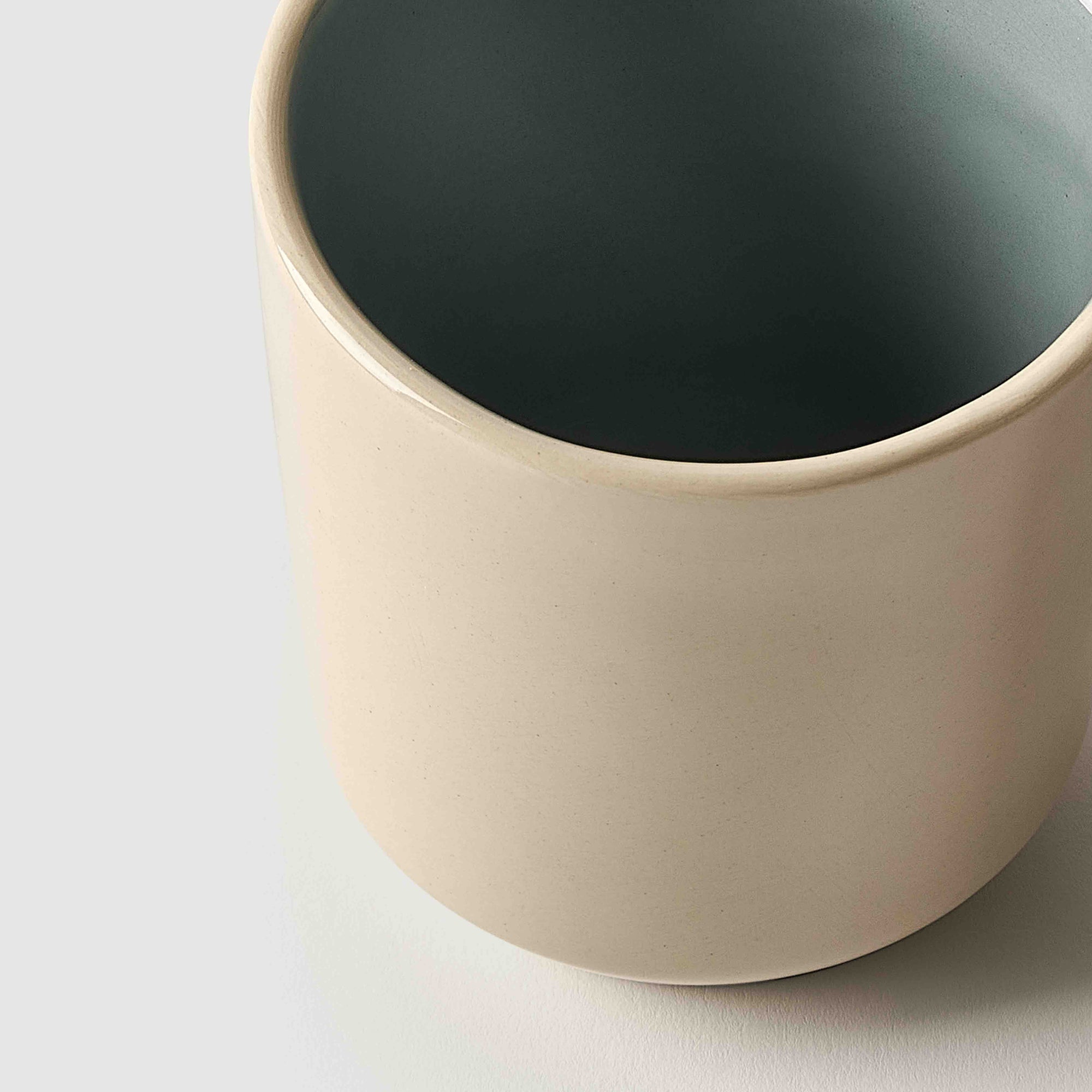 Mug stoneware blue