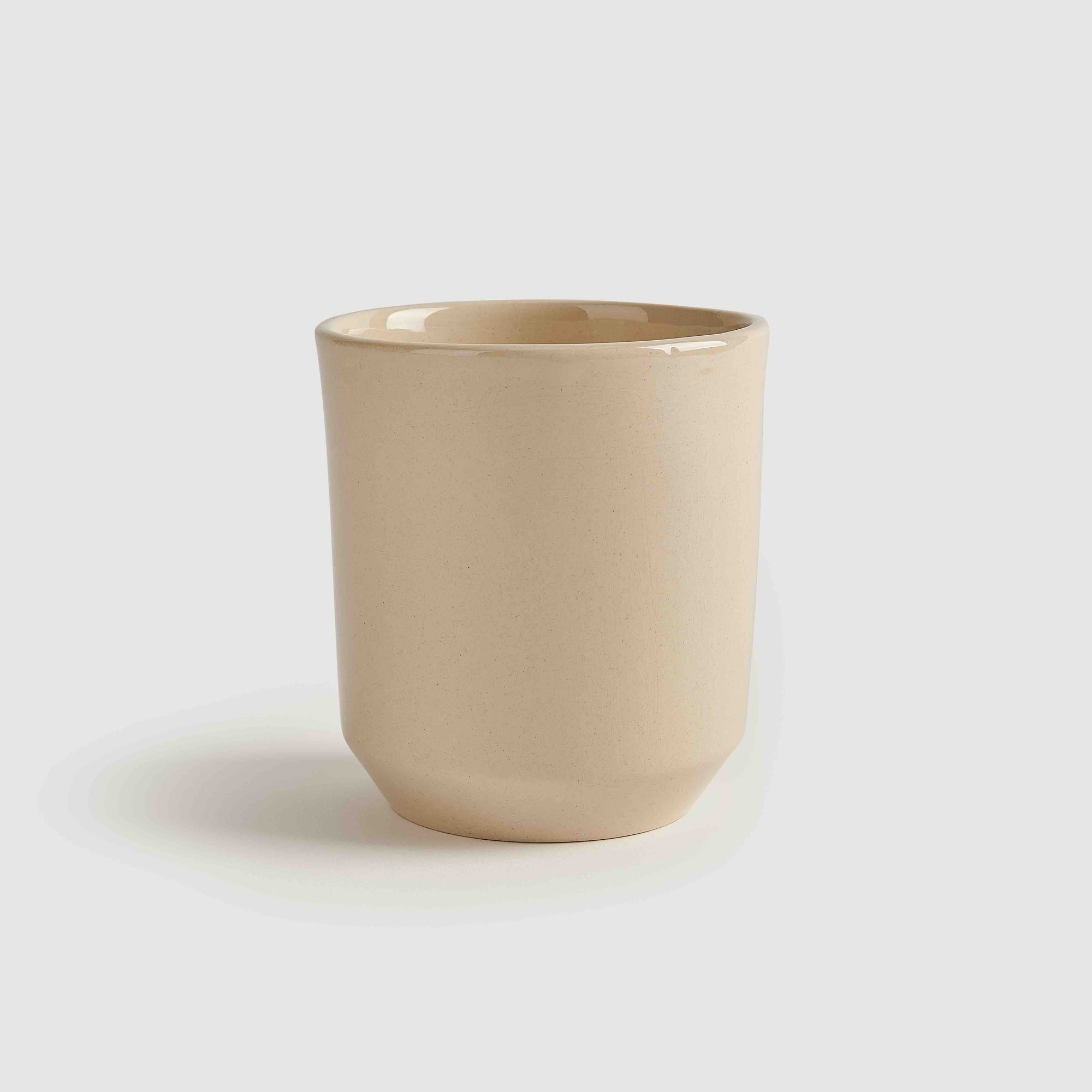 Mug stoneware beige