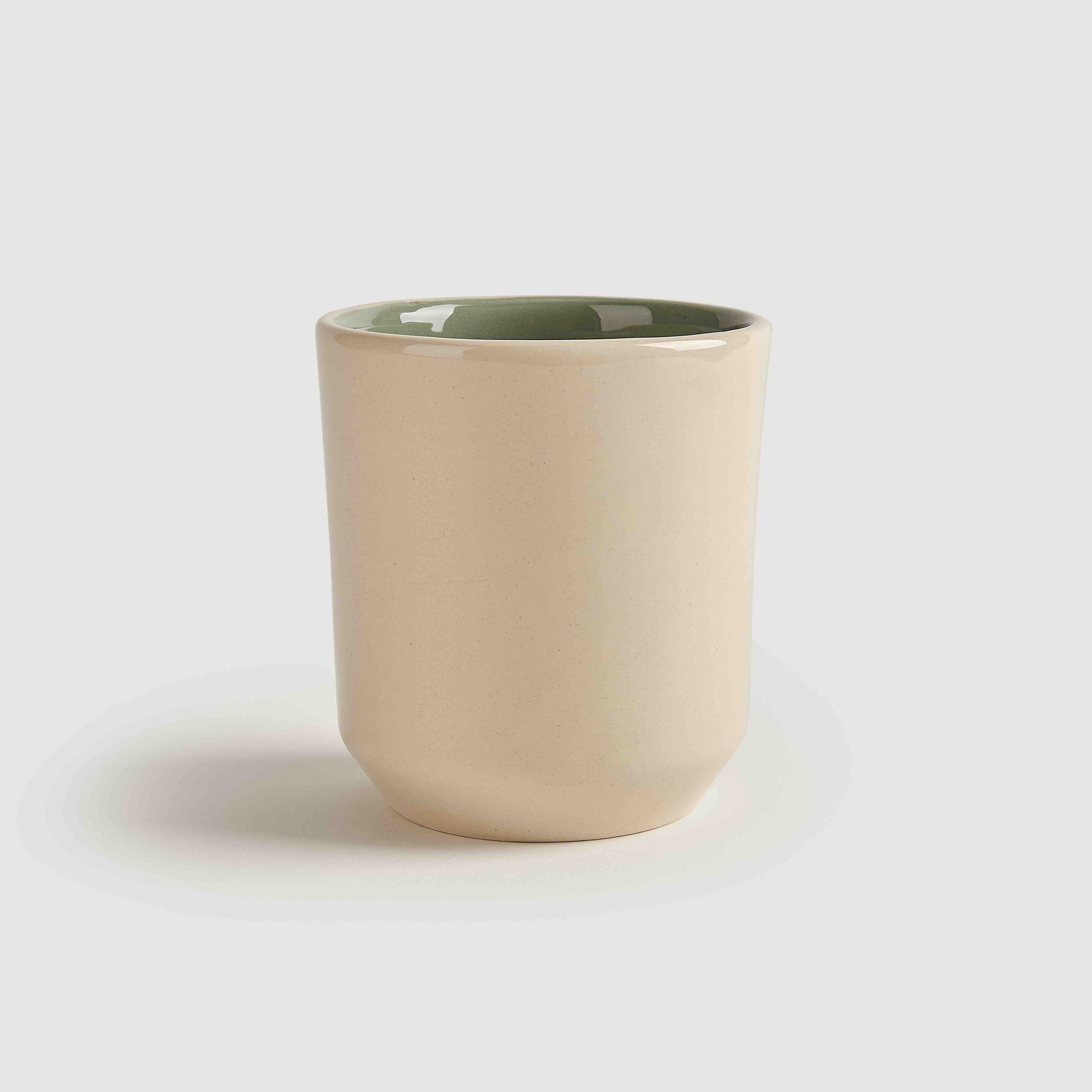 Mug stoneware green