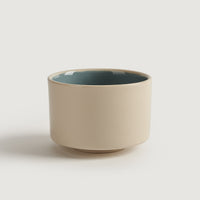 Blue cup stoneware