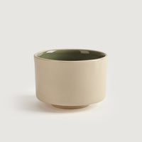 Green cup stoneware