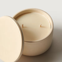 Ecological Fragranced candle with 2 cotton wicks