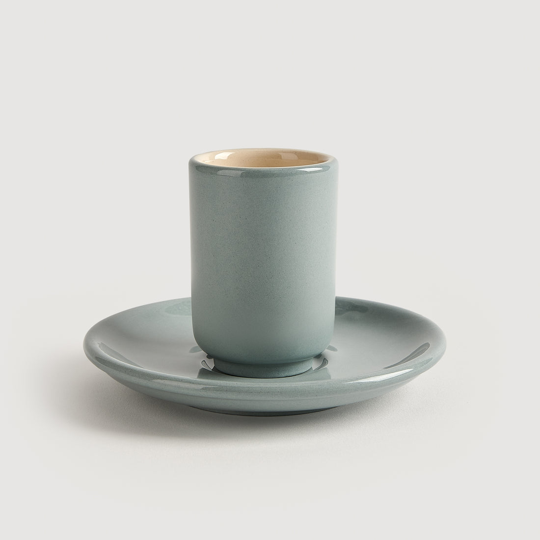 Blue Coffee cup stoneware