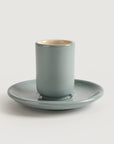 Blue Coffee cup stoneware