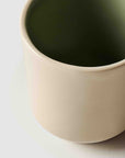 Mug stoneware green