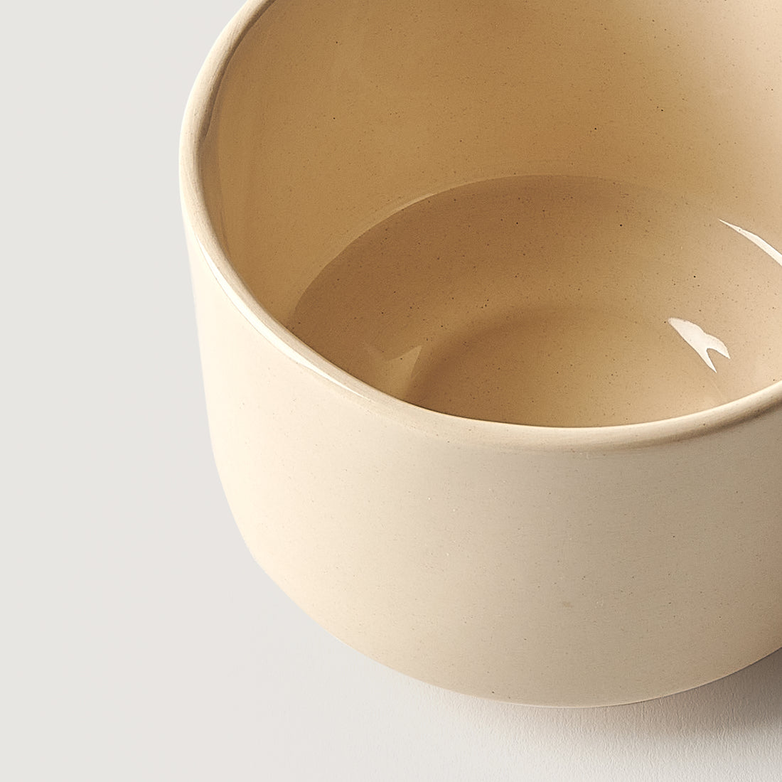 Bege cup stoneware