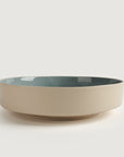 Blue salad bowl