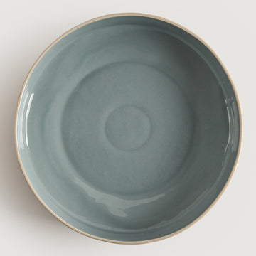 Blue salad bowl