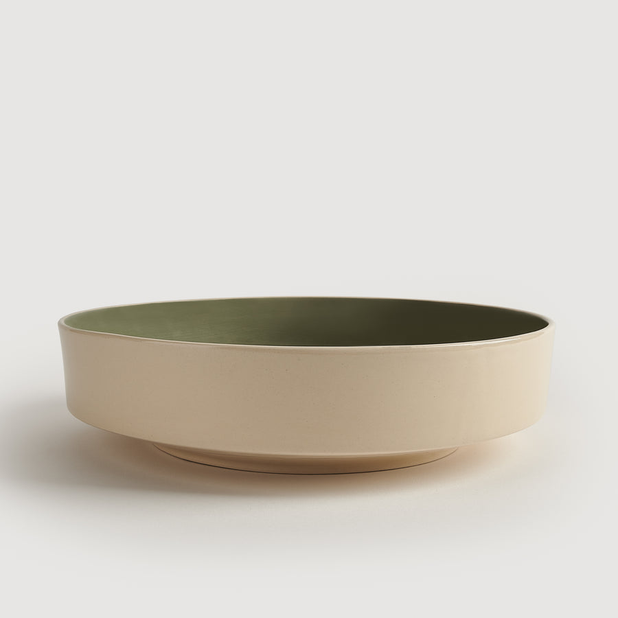 Green salad bowl
