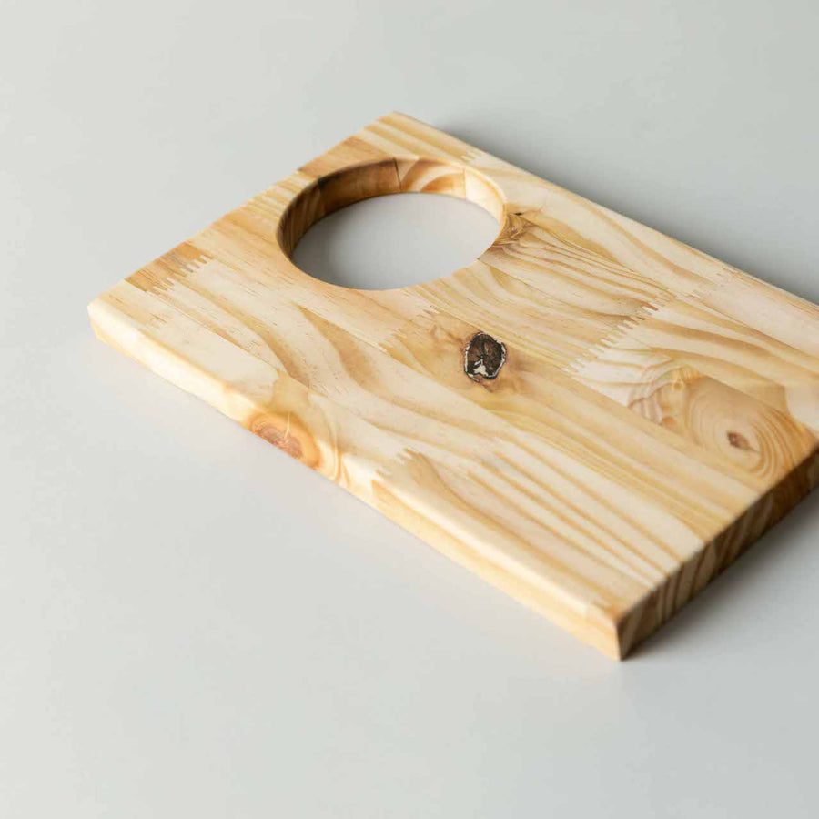 Wood Platter for Cup